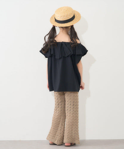 CIAOPANIC TYPY KIDS 荷葉邊蓬鬆褶皺上衣