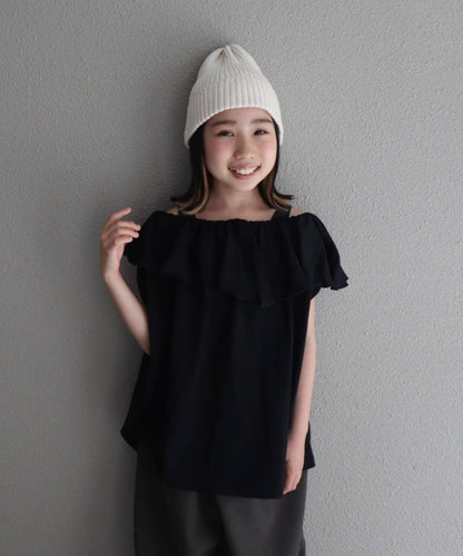 CIAOPANIC TYPY KIDS 荷葉邊蓬鬆褶皺上衣