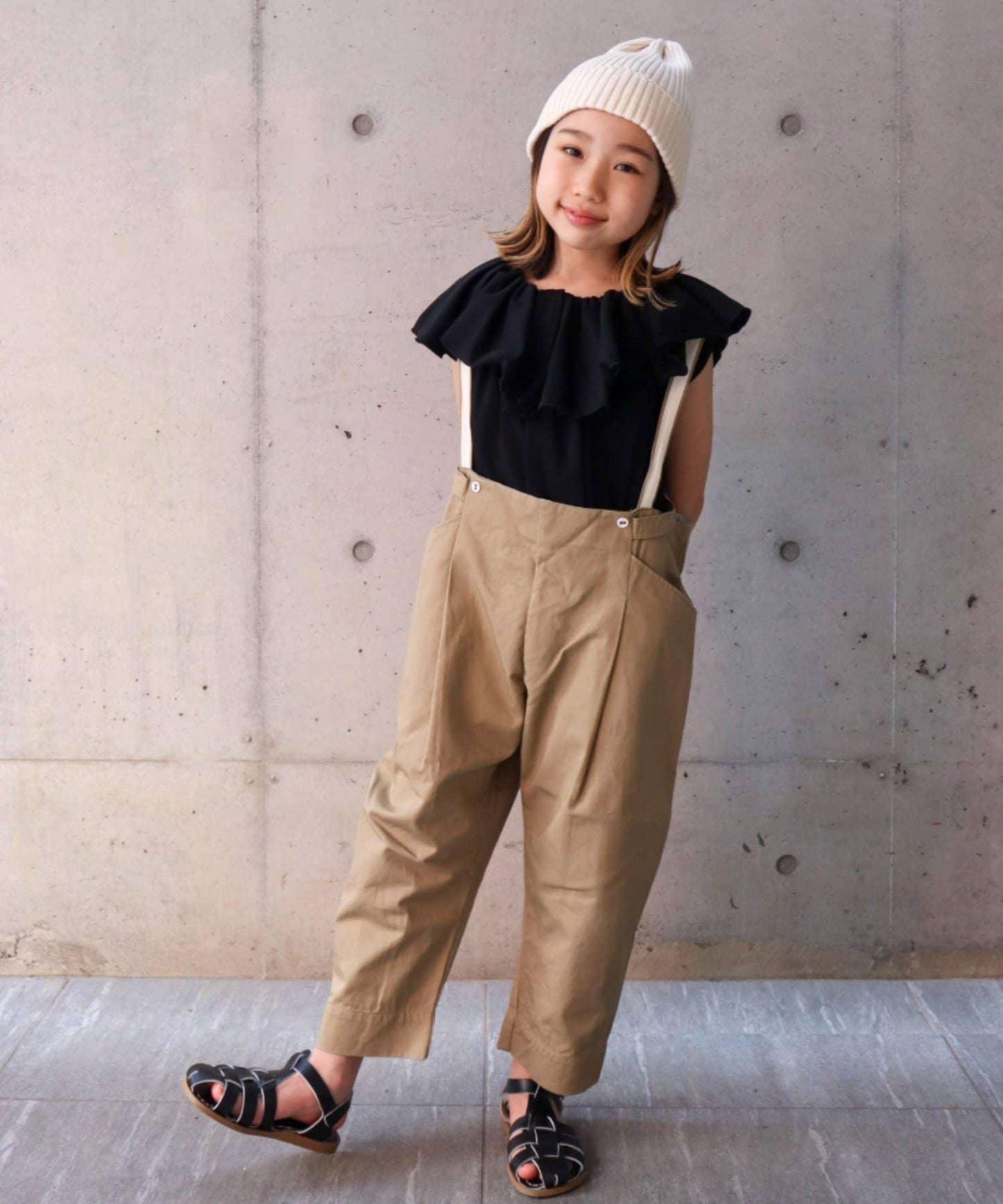 CIAOPANIC TYPY KIDS 荷葉邊蓬鬆褶皺上衣