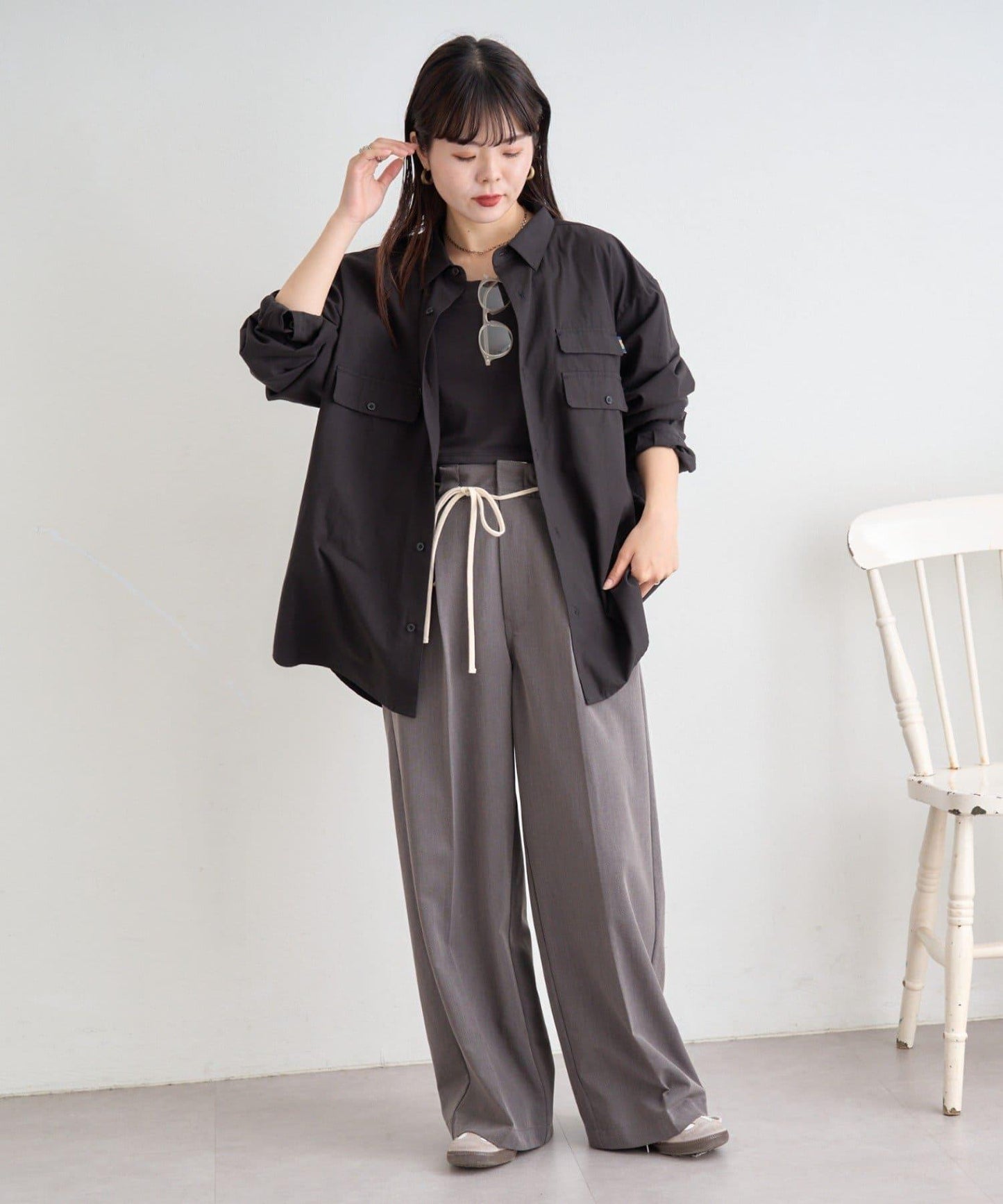 CIAOPANIC TYPY 戶外風長袖襯衫