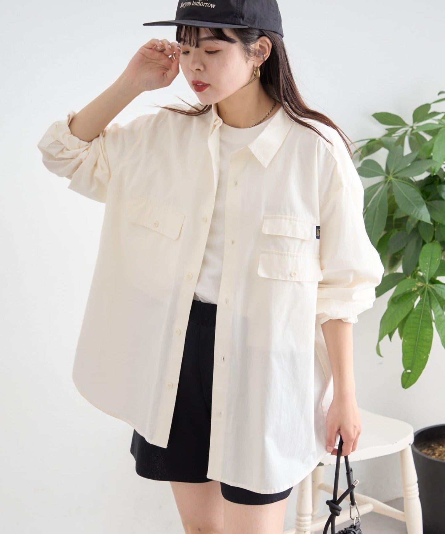 CIAOPANIC TYPY 戶外風長袖襯衫