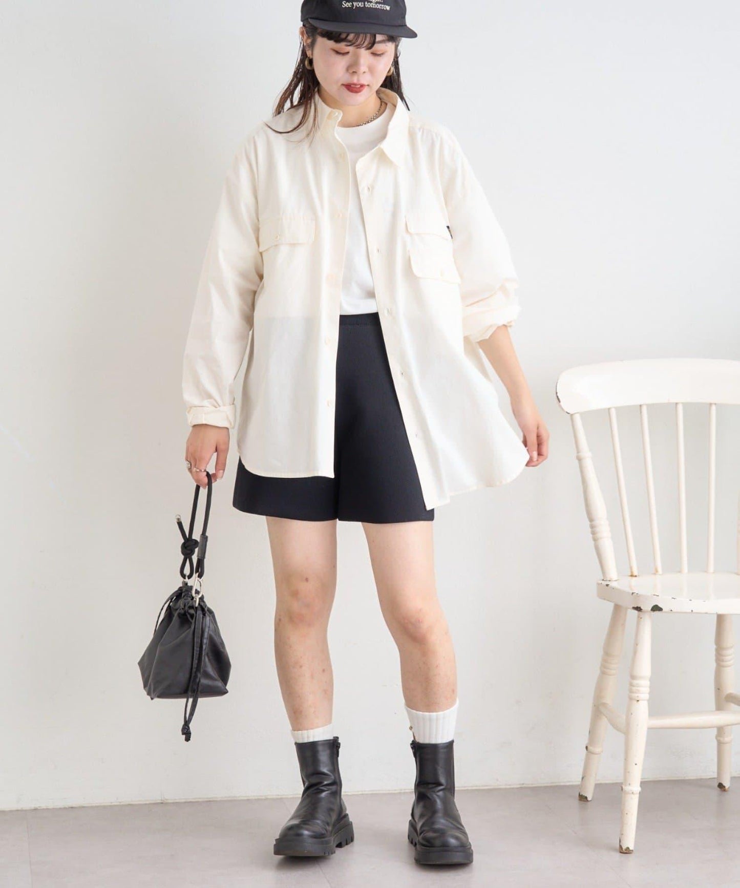 CIAOPANIC TYPY 戶外風長袖襯衫