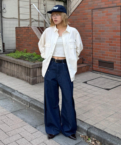 CIAOPANIC TYPY 戶外風長袖襯衫