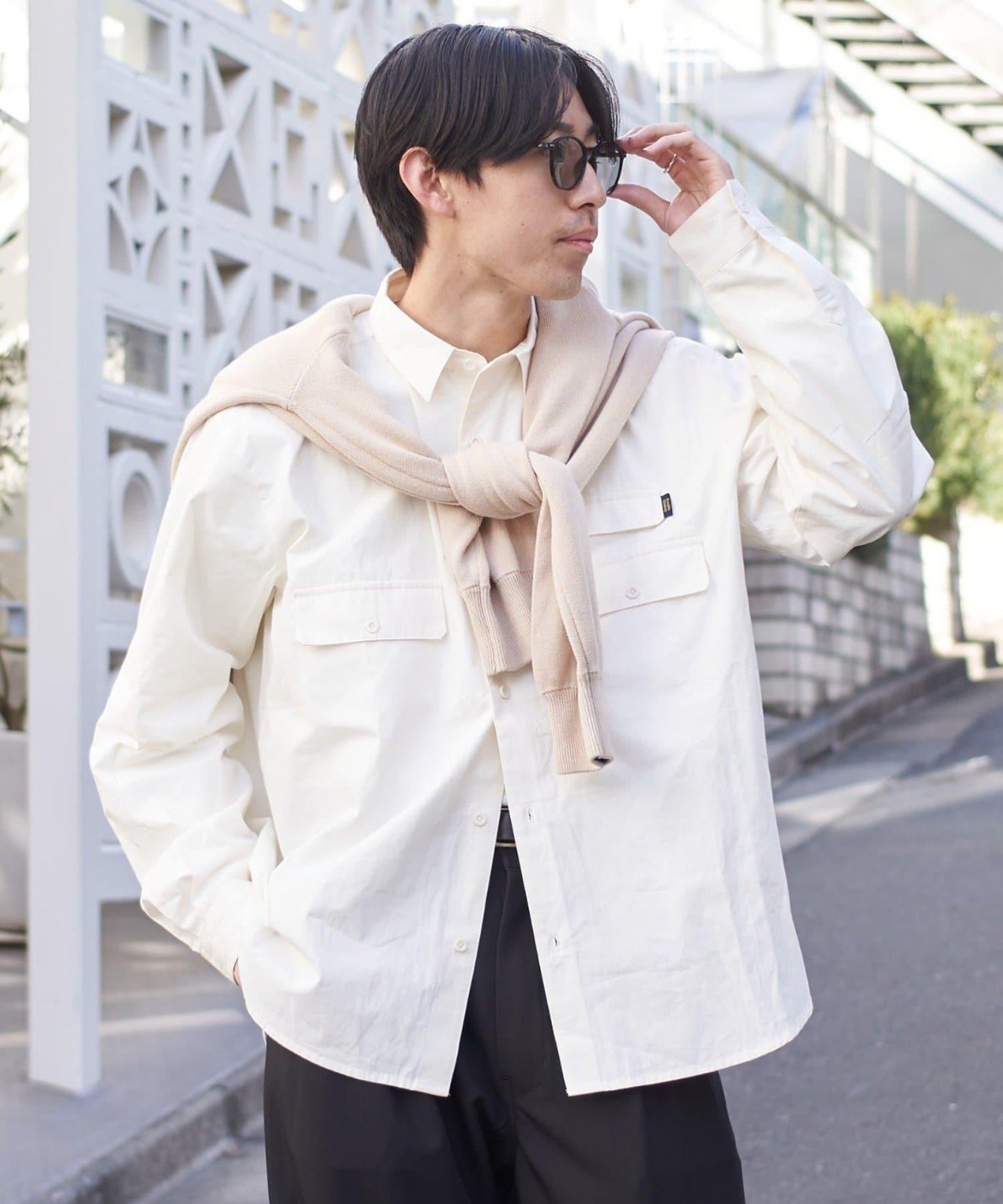 CIAOPANIC TYPY 戶外風長袖襯衫