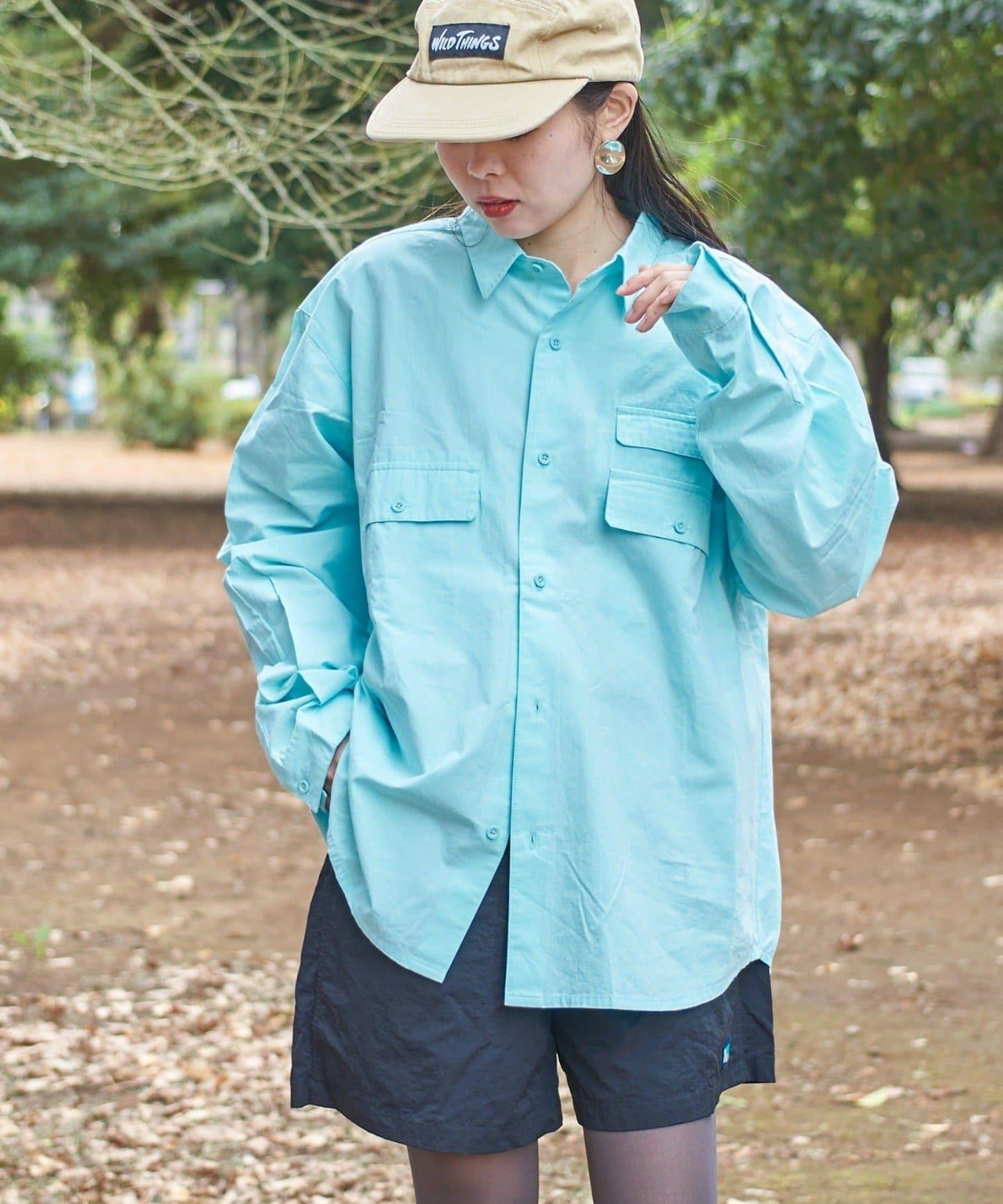 CIAOPANIC TYPY 戶外風長袖襯衫