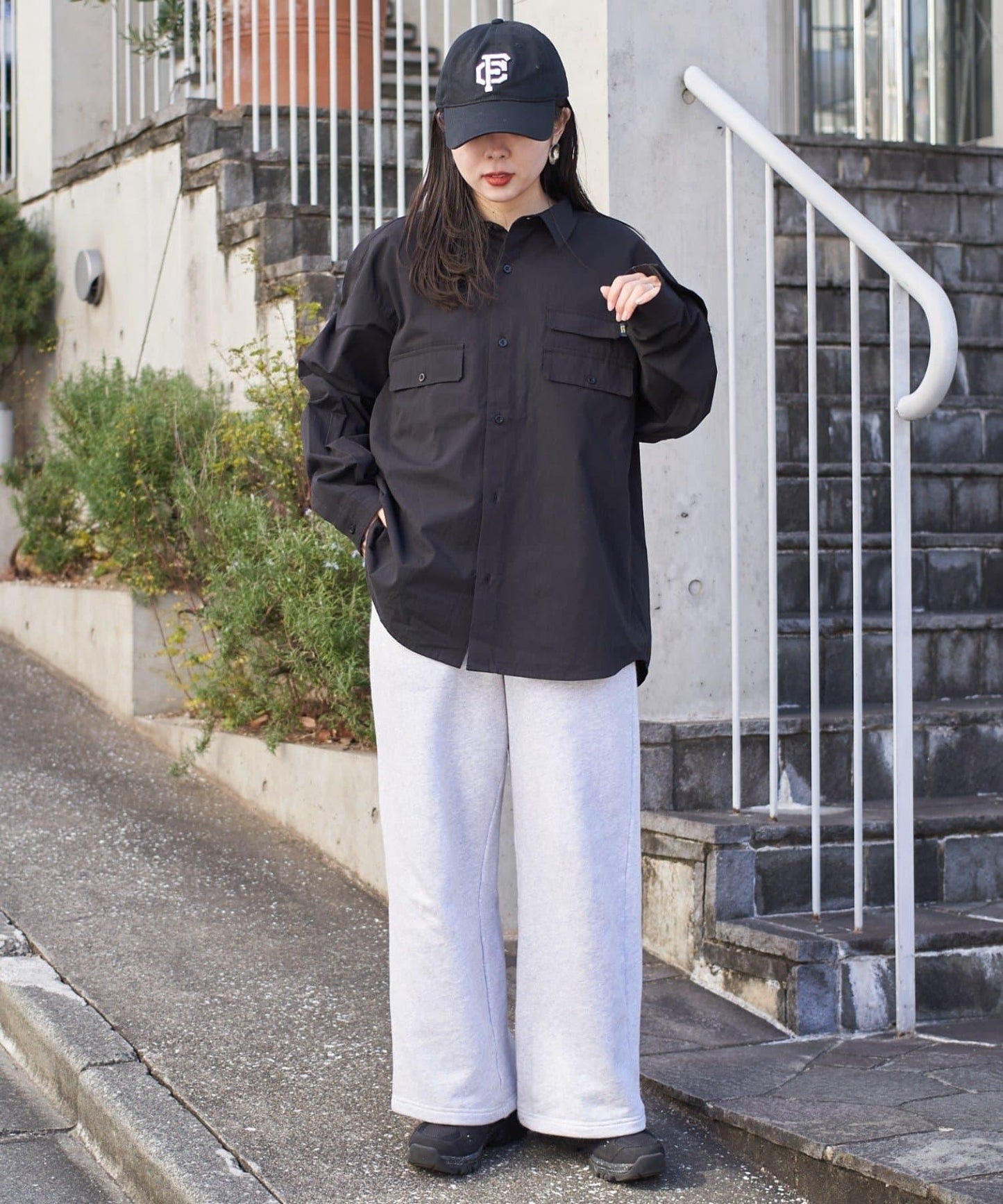 CIAOPANIC TYPY 戶外風長袖襯衫