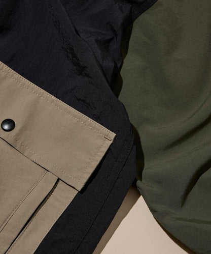 拉鍊連帽 再生尼龍 夾克