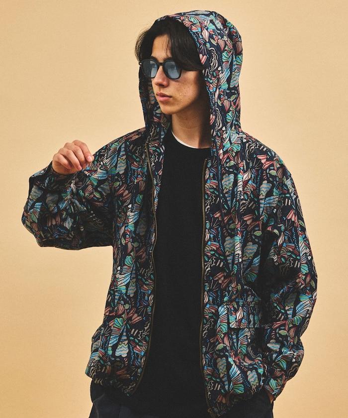 拉鍊連帽 再生尼龍 夾克