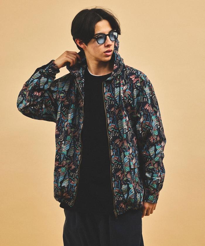 拉鍊連帽 再生尼龍 夾克