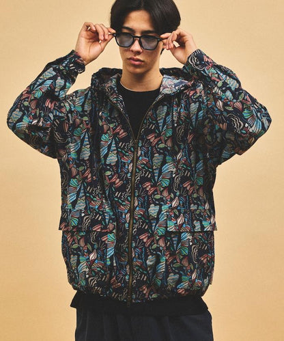 拉鍊連帽 再生尼龍 夾克