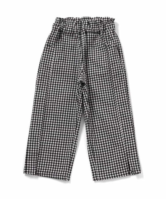 褲腳開叉 闊腿版型 全長闊腿褲