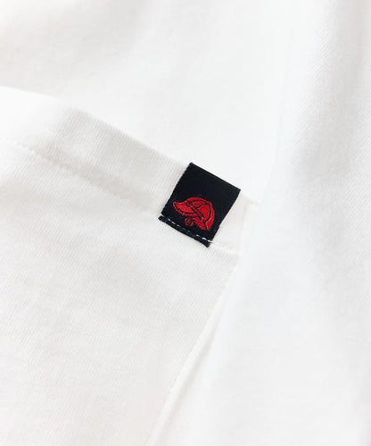 聯名款 2P 圓領 短袖 單點Logo 口袋Tee T恤 兩件套