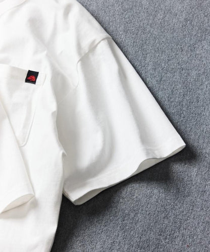 聯名款 2P 圓領 短袖 單點Logo 口袋Tee T恤 兩件套