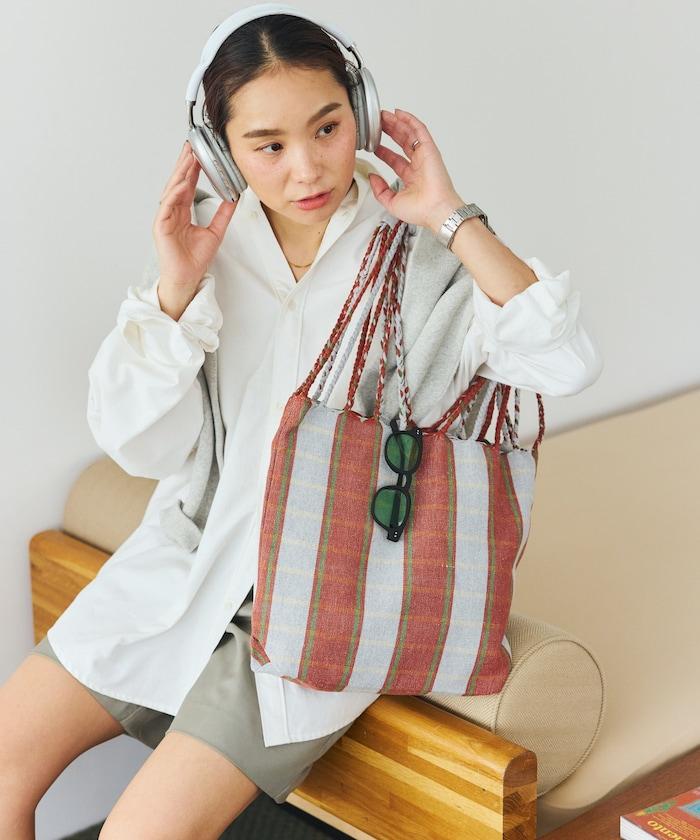 聯名 條紋 HAMMOCK TOTE S 托特包