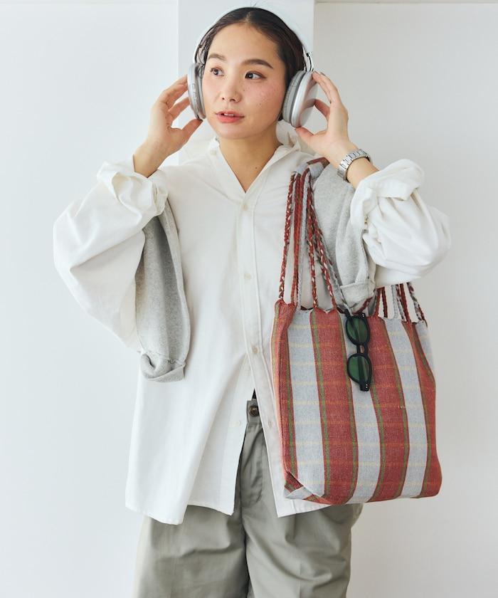 聯名 條紋 HAMMOCK TOTE S 托特包