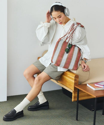 聯名 條紋 HAMMOCK TOTE S 托特包