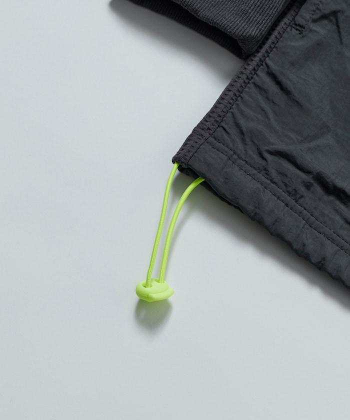 側袋 抽繩 科技保暖 圓領上衣