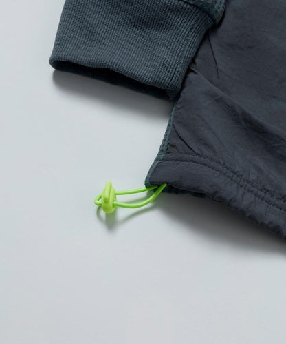 側袋 抽繩 科技保暖 圓領上衣