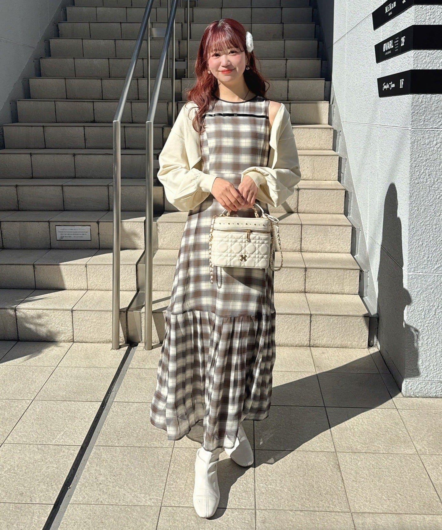 ayano企畫 小披肩套裝連衣裙