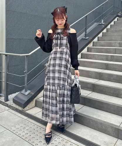 ayano企畫 小披肩套裝連衣裙