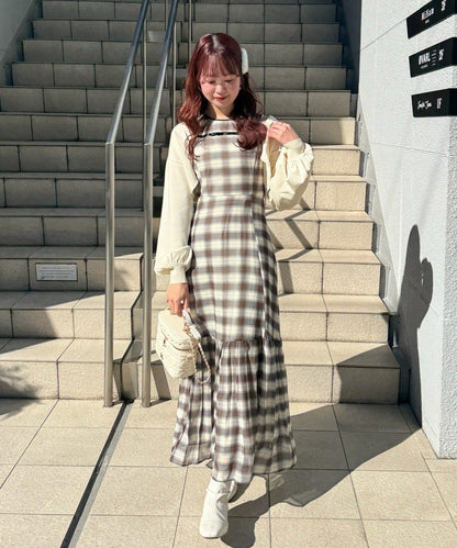 ayano企畫 小披肩套裝連衣裙