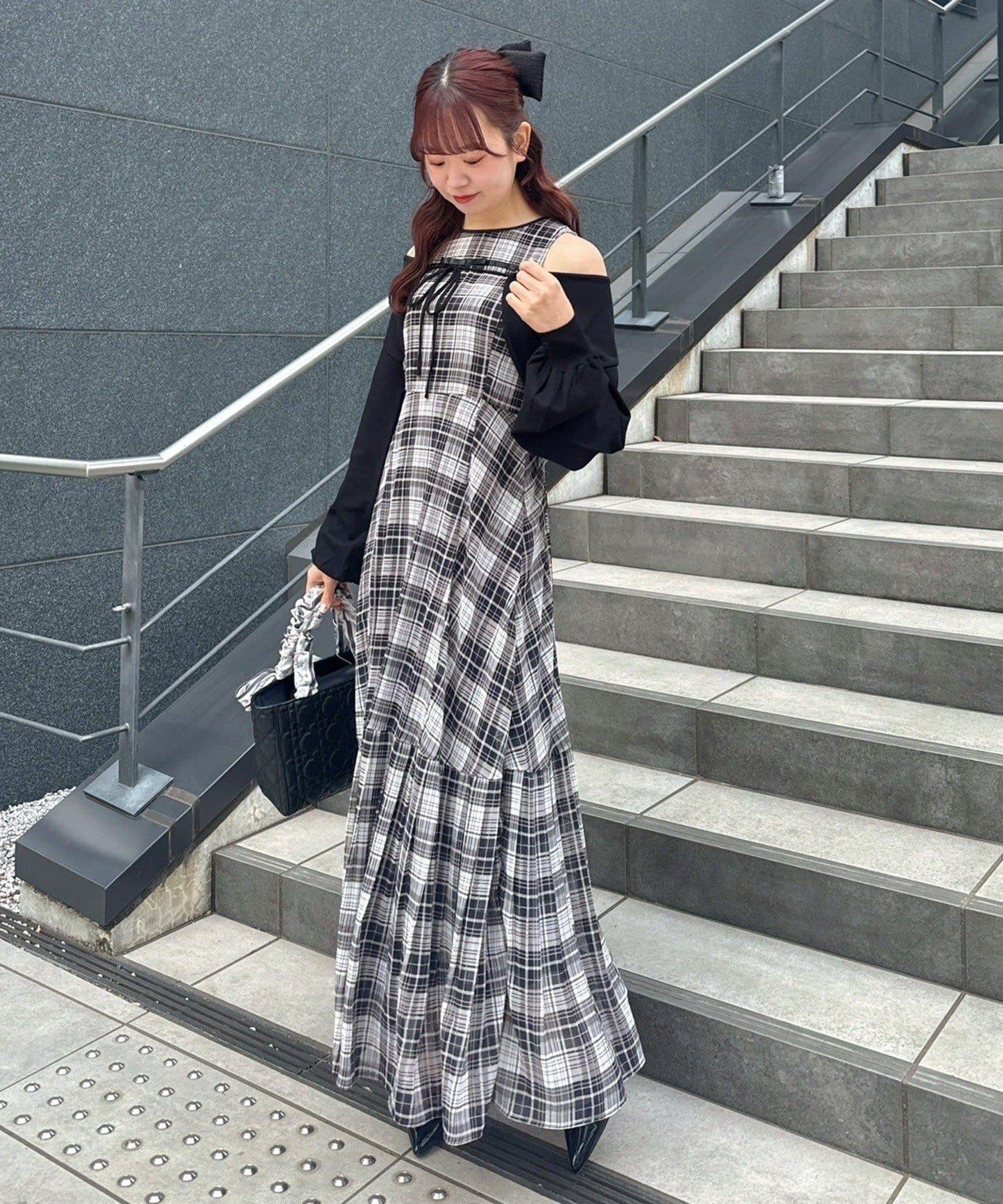 ayano企畫 小披肩套裝連衣裙