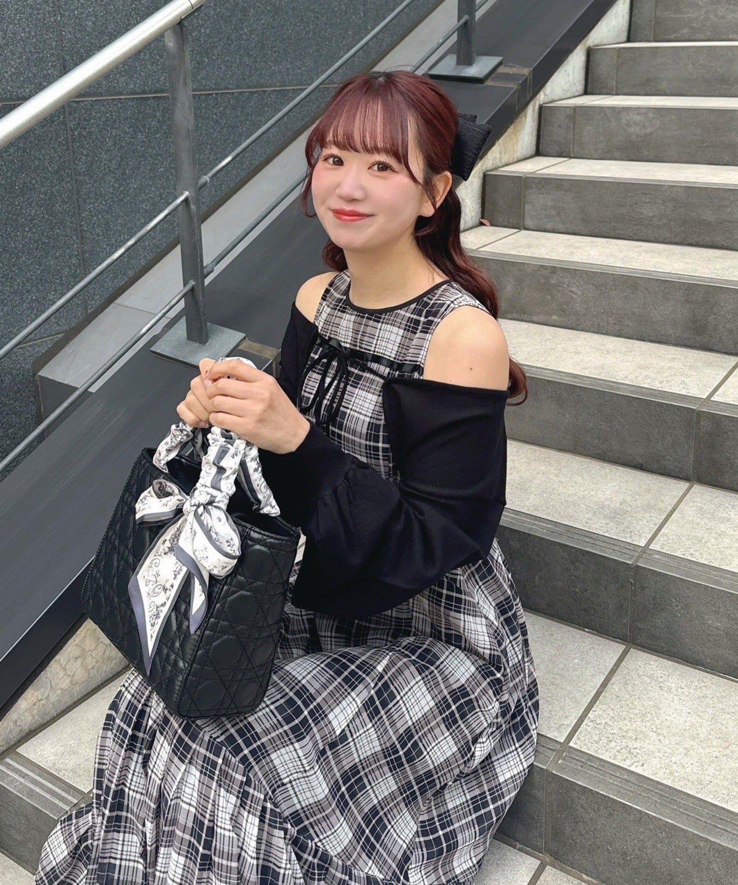 ayano企畫 小披肩套裝連衣裙