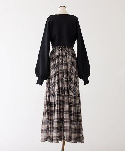 ayano企畫 小披肩套裝連衣裙