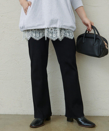 @noricorico102企畫 顯瘦效果 微喇 羅紋 褲子