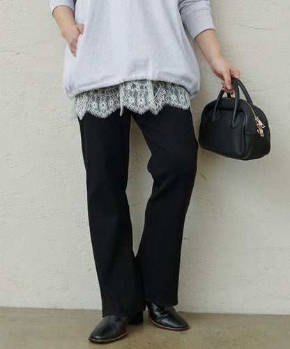 @noricorico102企畫 顯瘦效果 微喇 羅紋 褲子