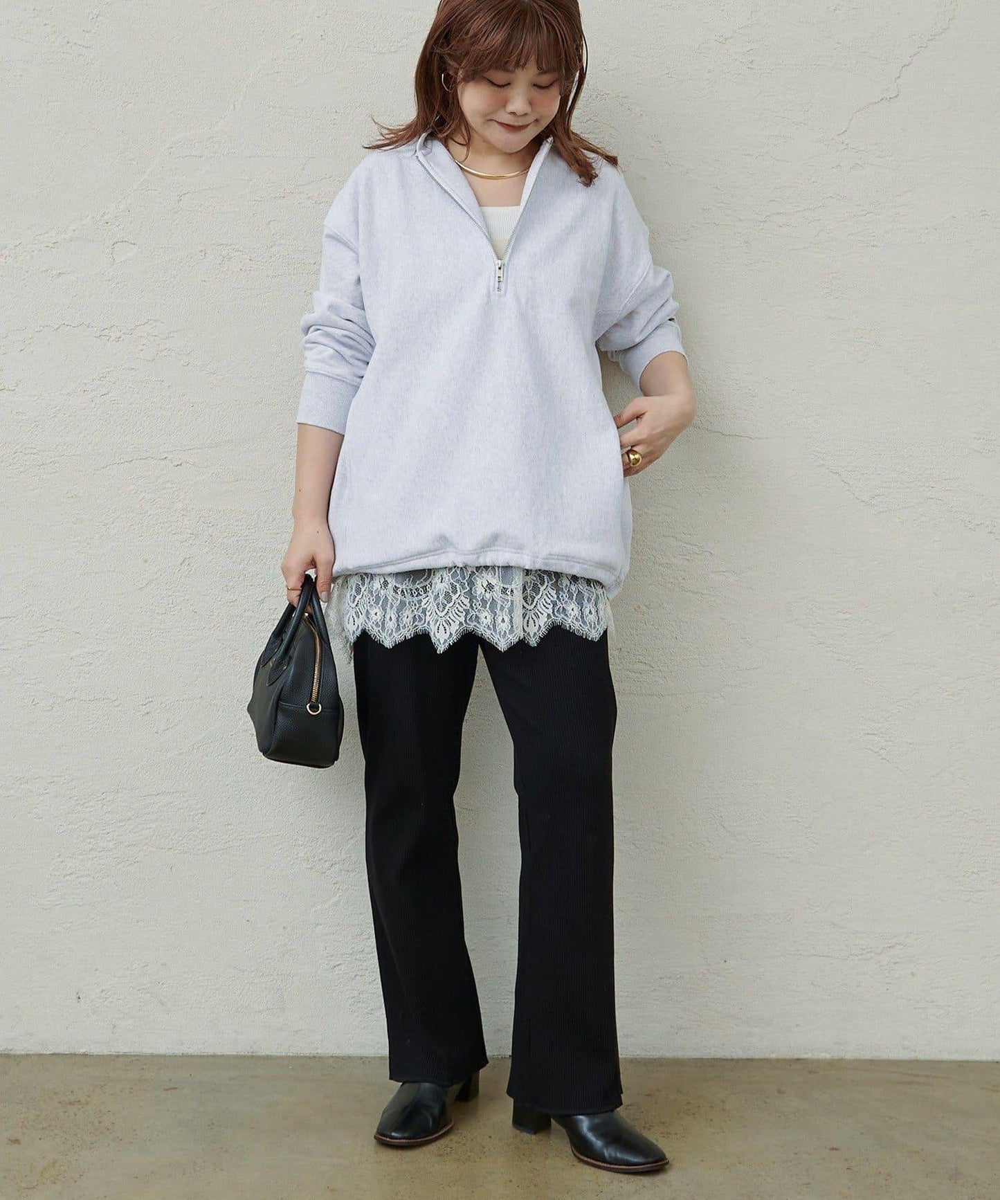 @noricorico102企畫 顯瘦效果 微喇 羅紋 褲子