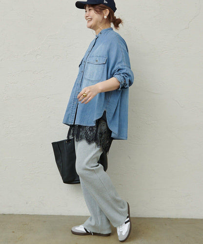 @noricorico102企畫 顯瘦效果 微喇 羅紋 褲子