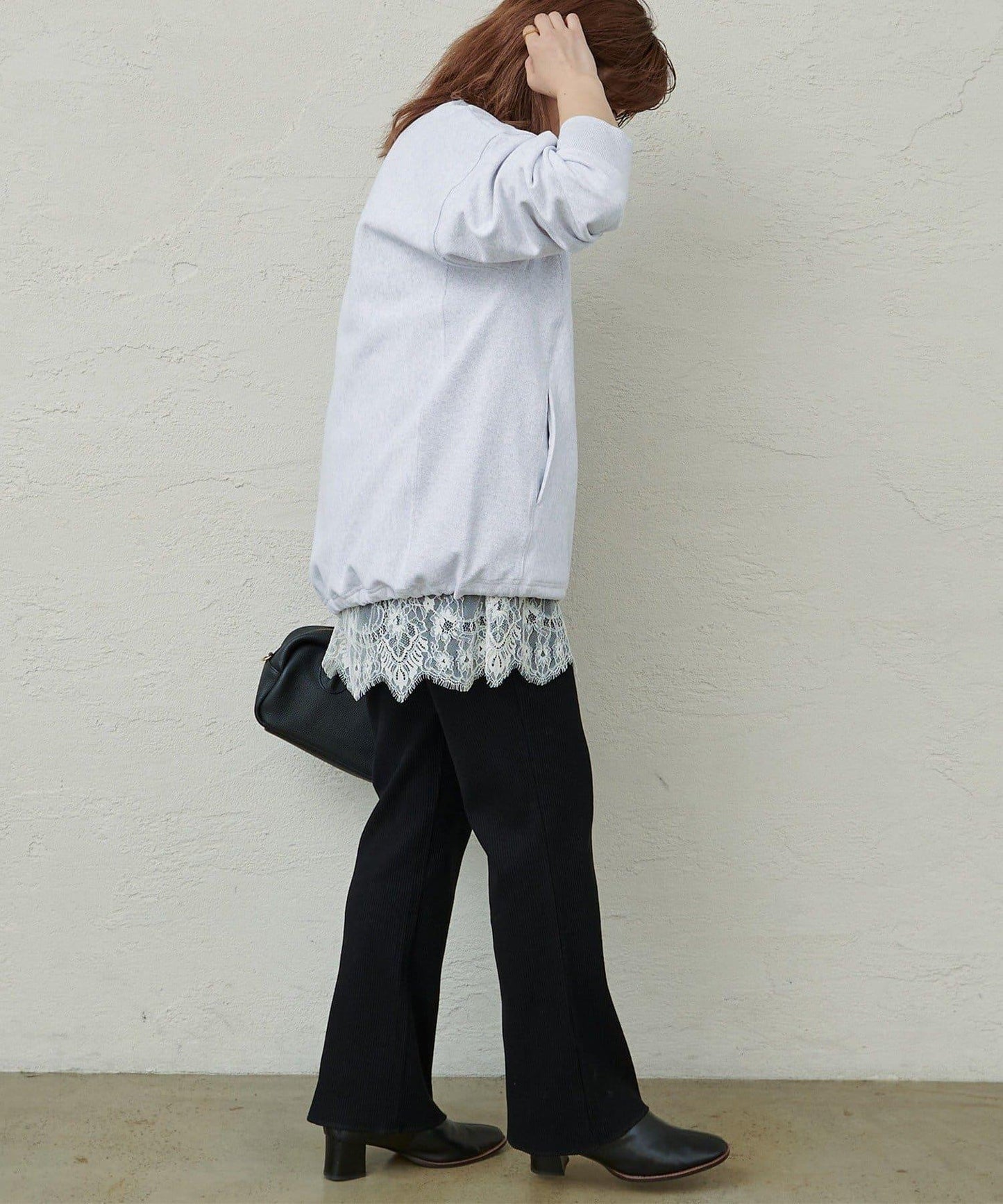 @noricorico102企畫 顯瘦效果 微喇 羅紋 褲子