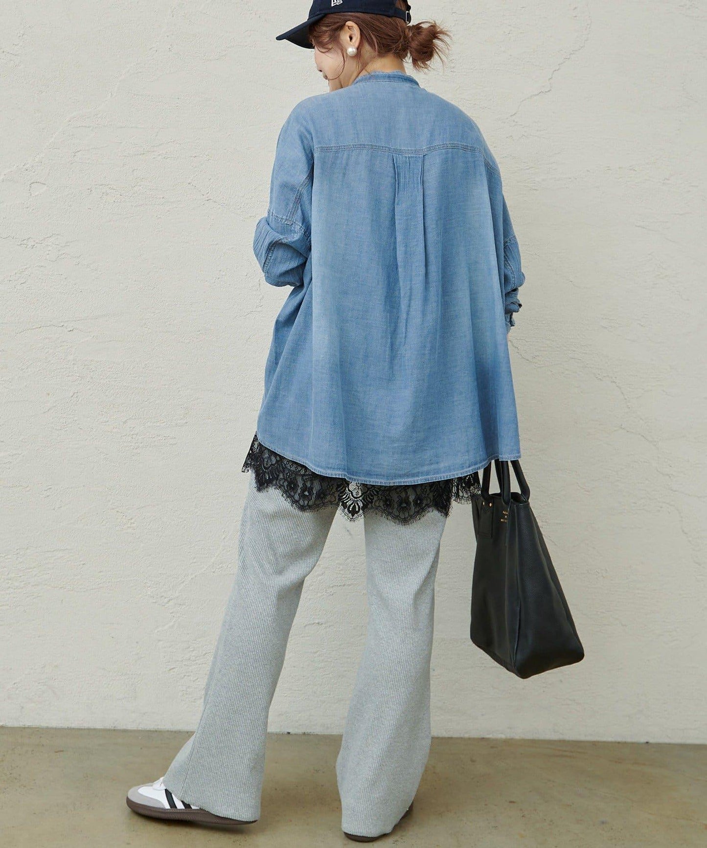 @noricorico102企畫 顯瘦效果 微喇 羅紋 褲子