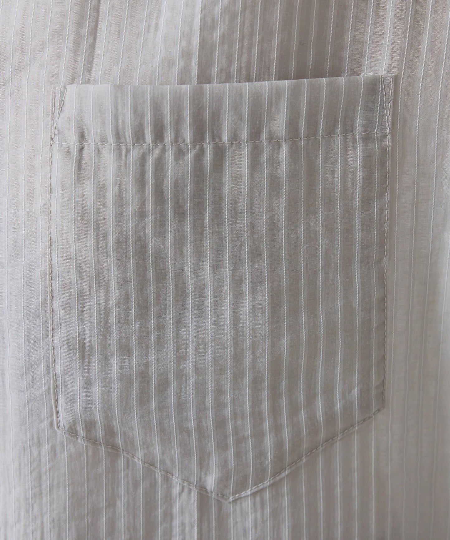 適合換季 透感條紋襯衫