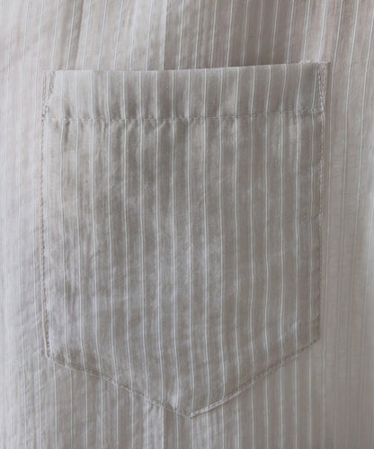 適合換季 透感條紋襯衫