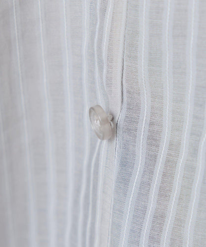 適合換季 透感條紋襯衫