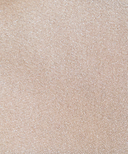 側褶皺設計 針織開衫