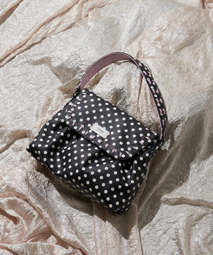 GRAIN 刺繡波點 波士頓包