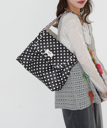 GRAIN 刺繡波點 波士頓包