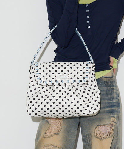 GRAIN 刺繡波點 波士頓包