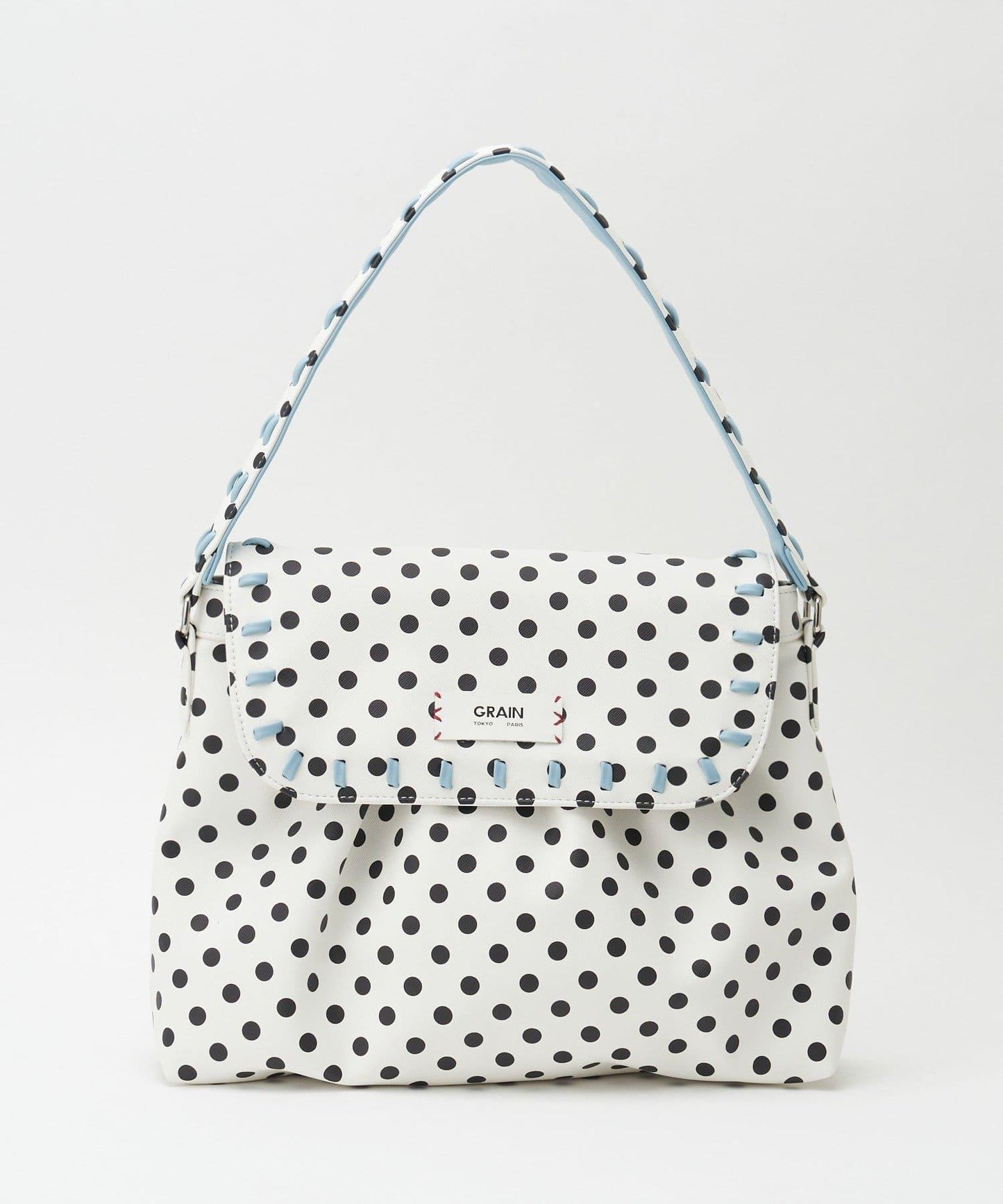 GRAIN 刺繡波點 波士頓包