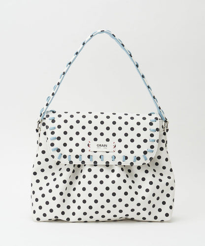 GRAIN 刺繡波點 波士頓包