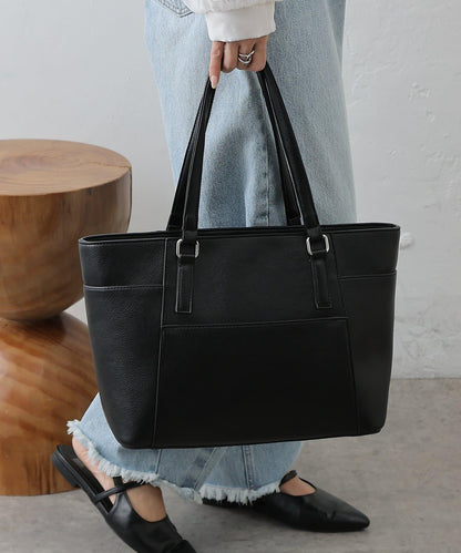 A4尺寸皺紋皮托特包