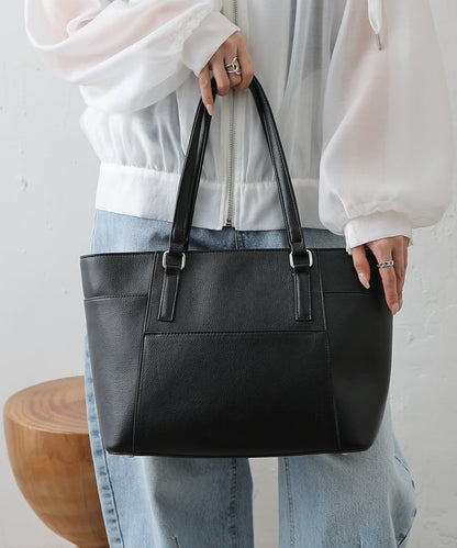 A4尺寸皺紋皮托特包