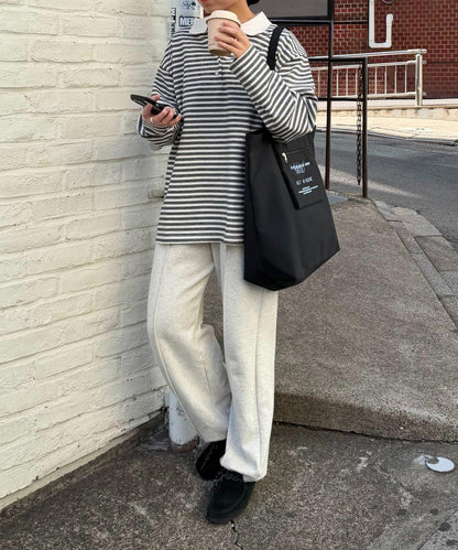 LEI企畫 防潑水外置口袋托特包