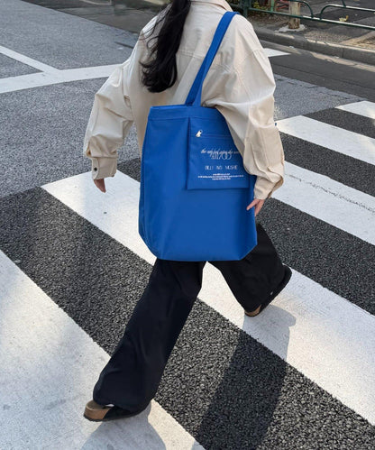 LEI企畫 防潑水外置口袋托特包