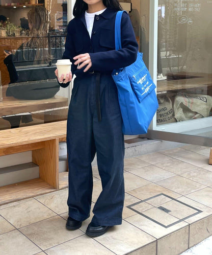 LEI企畫 防潑水外置口袋托特包