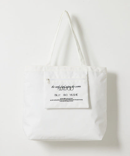 LEI企畫 防潑水外置口袋托特包