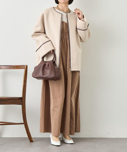 織帶裝飾 空氣層面料 夾克